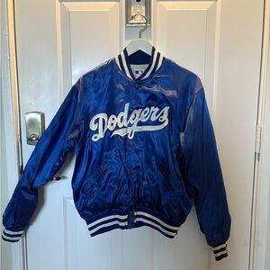 LA Dodgers MLB satin jacket